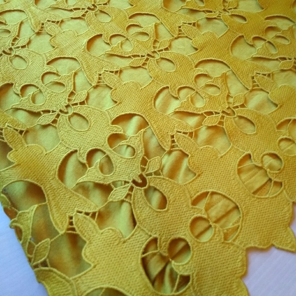 🌼Loft Sunny Lace Tank in Marigold🌼 - Picture 6 of 7